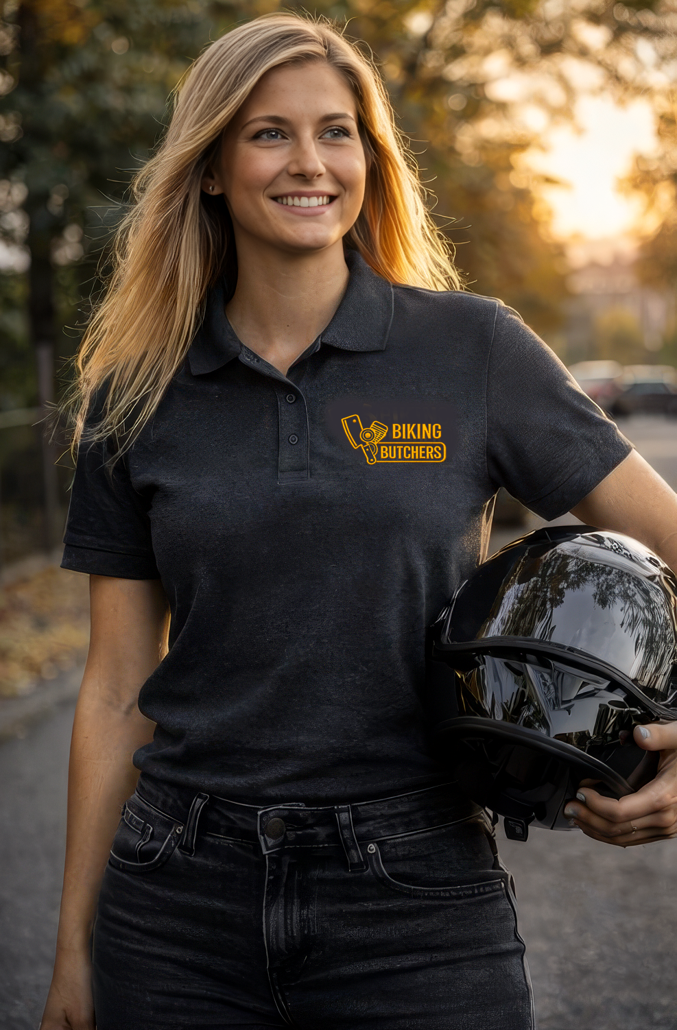 Biking Butchers Polo