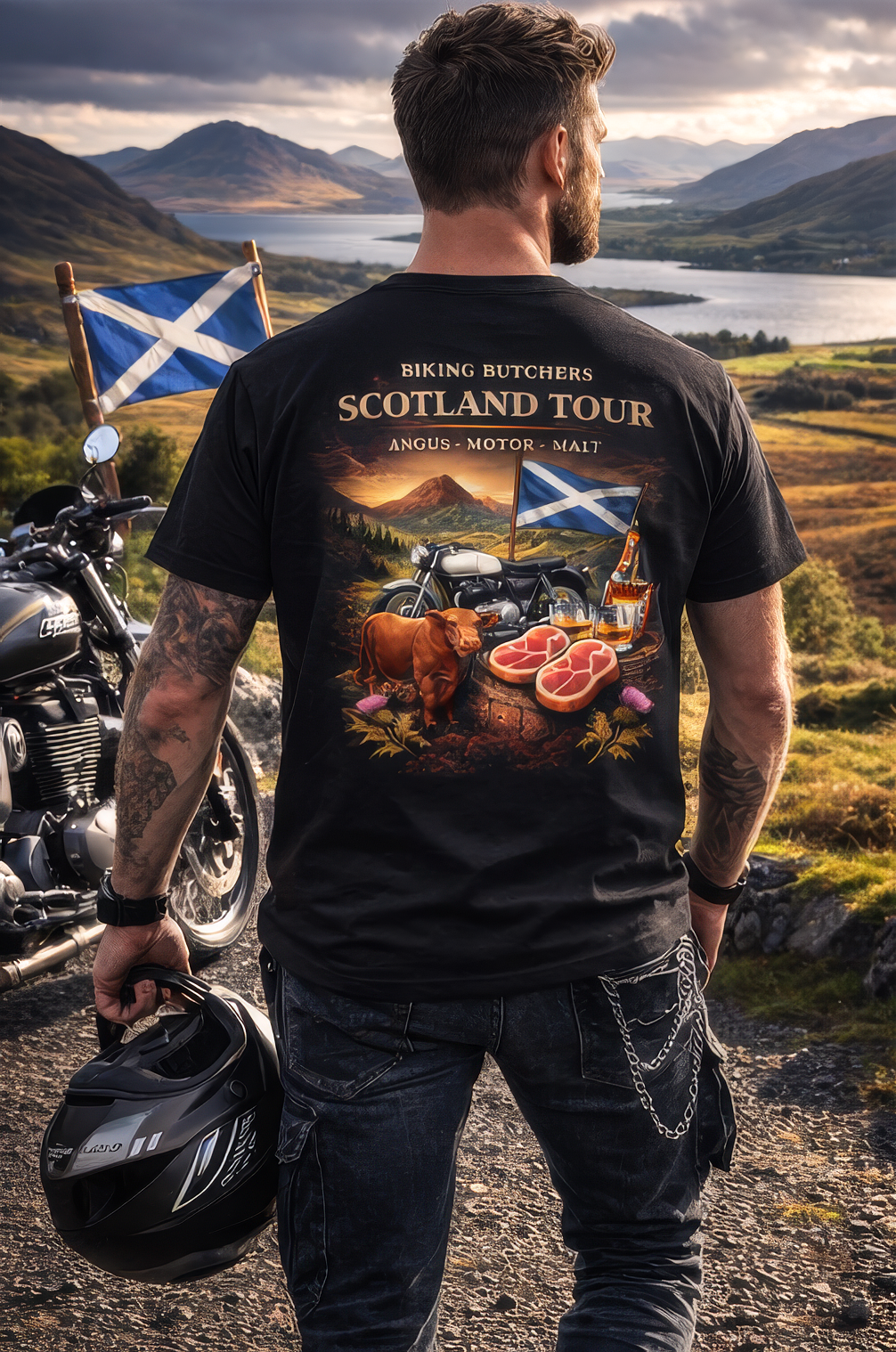 Biking Butchers Schottland